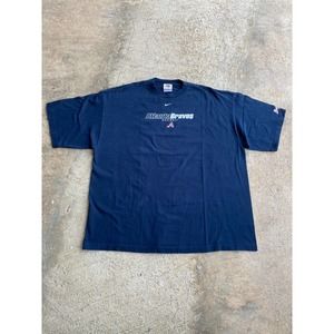 Vintage Y2K Nike Atlanta Braves Center Check Shirt